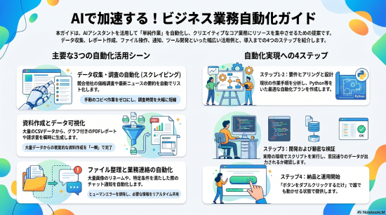 AIを活用したビジネス業務自動化のご提案